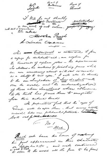 THE HISTORY OF "PUNCH."