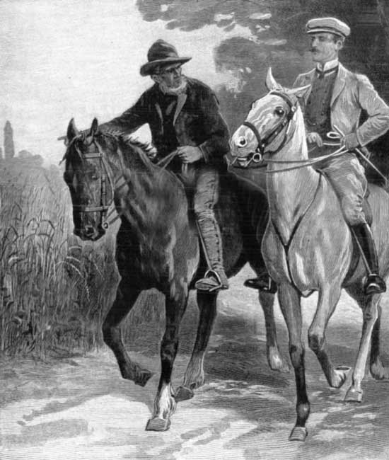 "They were passing a field of ripe corn."