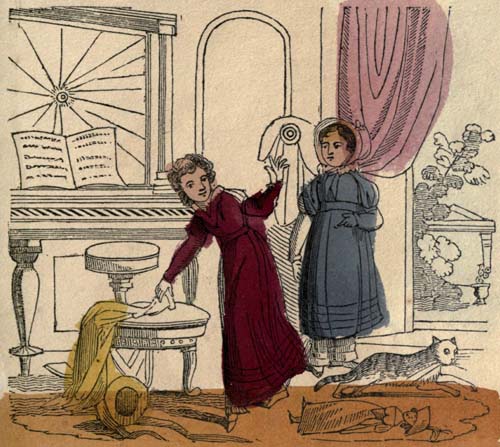 Children finding broken doll Children finding broken doll