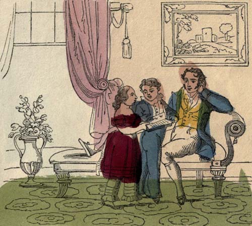 Children with their father Children with their father