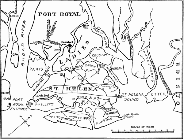 THE SEA ISLANDS OF SOUTH CAROLINA. THE SEA ISLANDS OF SOUTH CAROLINA.