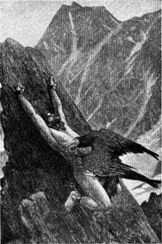 Prometheus punished for his gift to maw il012