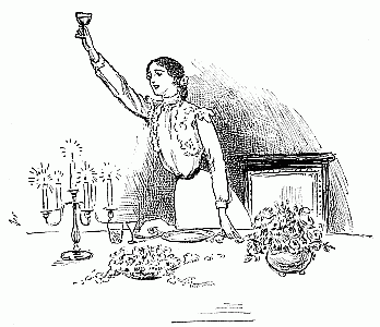 "'I PROPOSE . . . THE HEALTH OF THE BEST MAN . . . THAT LIVES UPON THIS EARTH TO-DAY; . . . THE HEALTH OF MY UNCLE JOHN!'"