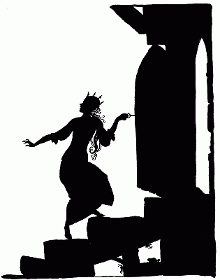 Princess opening the door Princess opening the door