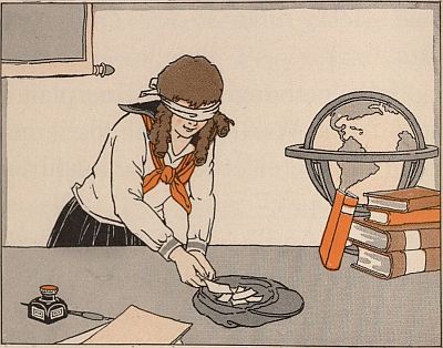 Peggy drew out a slip Peggy drew out a slip