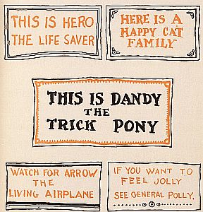 THE SIGNS WERE LIKE THESE ONLY MUCH, MUCH BIGGER THE SIGNS WERE LIKE THESE ONLY MUCH, MUCH BIGGER