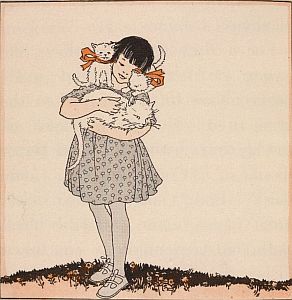 Dot and her cat family Dot and her cat family