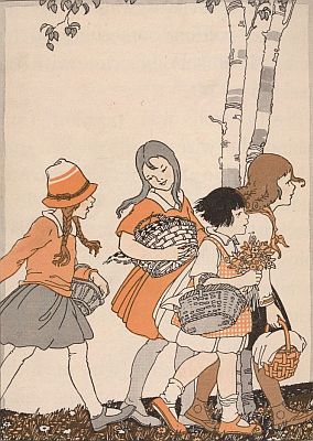 THE LUNCH WAS PACKED AND OFF THE CHILDREN WENT THE LUNCH WAS PACKED AND OFF THE CHILDREN WENT