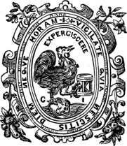 VIGILATE QVIA NESCITIS DIEM NEQVE HORAM EXPERGISCERE / G I VIGILATE QVIA NESCITIS DIEM NEQVE HORAM EXPERGISCERE / G I