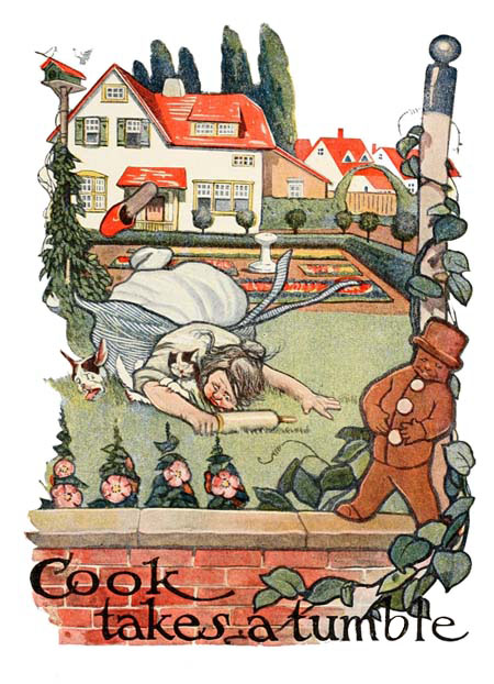 Cook takes a tumble Cook takes a tumble