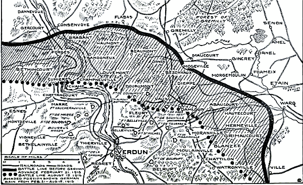 FIRST ATTACK ON VERDUN FIRST ATTACK ON VERDUN