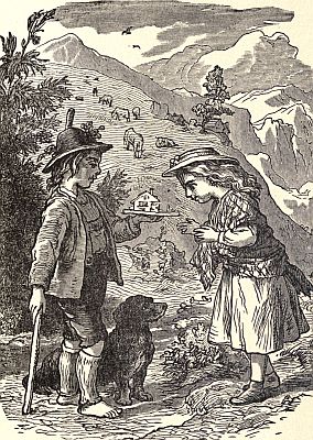 "I cut it out with my knife, all myself." "I cut it out with my knife, all myself."