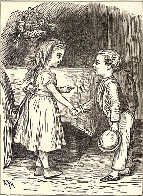 "Good morning. Where do you come from?" "Good morning. Where do you come from?"