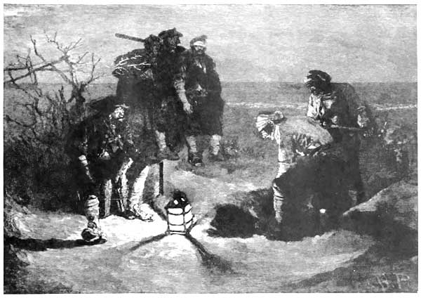 Blackbeard Buries His Treasure