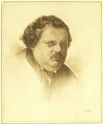 G. K. Chesterton. from a photograph by Hector Murchison G. K. Chesterton. from a photograph by Hector Murchison