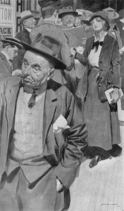 "'I'm glad I saw you,' said the girl; 'I hope you won't forget me.'" "'I'm glad I saw you,' said the girl; 'I hope you won't forget me.'"