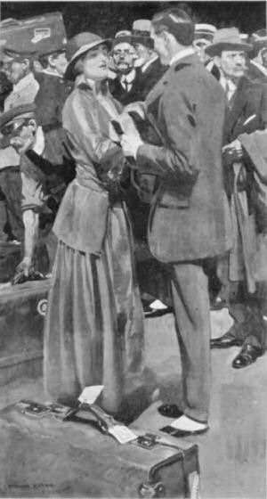 "And then her hands were in his and she was looking into his beloved eyes once more." "And then her hands were in his and she was looking into his beloved eyes once more."