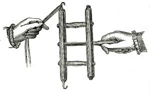 Fig. 2.—Reel for Rug, Fig. 1.