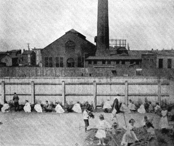GARDEN BEDS AROUND THREE SIDES OF THE PLAYGROUND GARDEN BEDS AROUND THREE SIDES OF THE PLAYGROUND