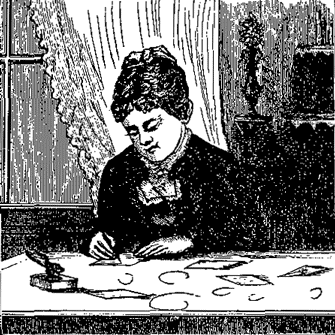 Proper Position of a Lady in Writing Proper Position of a Lady in Writing