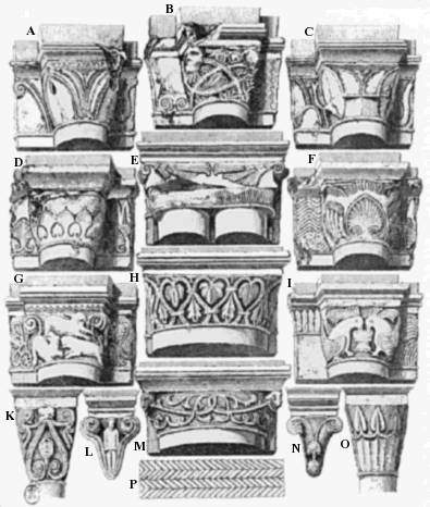 St. Hildebert, Gournay. Capitals. St. Hildebert, Gournay. Capitals.