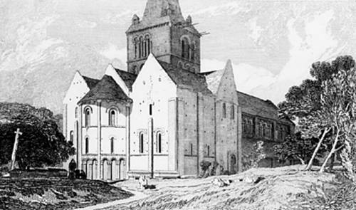 Church of Cheux. Church of Cheux.