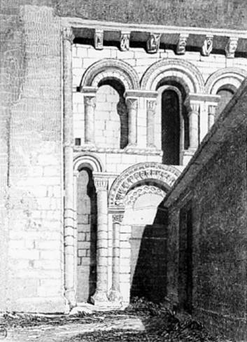 Church of Fontaine-le-Henri. Church of Fontaine-le-Henri.