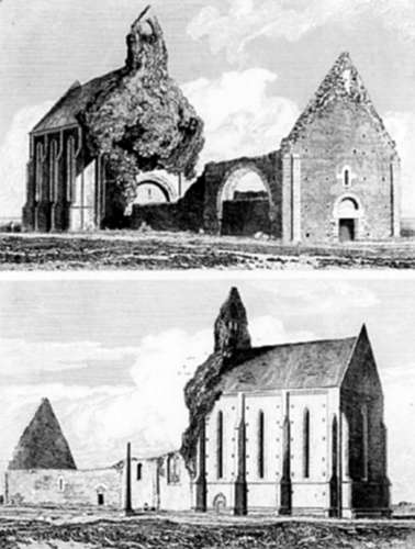 Church of Perriers. Church of Perriers.