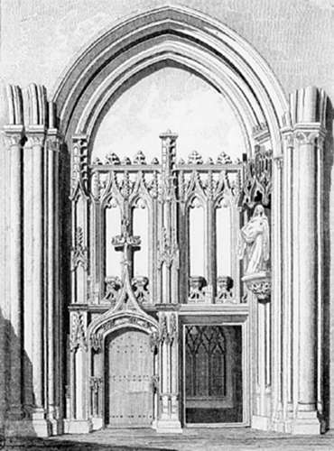 Church of St. Lawrence, at Eu. Church of St. Lawrence, at Eu.