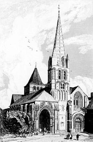 Church of Montivilliers. Church of Montivilliers.