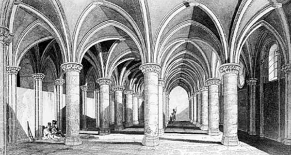 Mount St. Michael. Knights' Hall. Mount St. Michael. Knights' Hall.