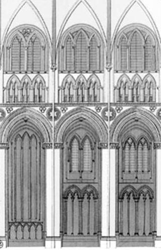 Church of Notre Dame, at Séez. Church of Notre Dame, at Séez.