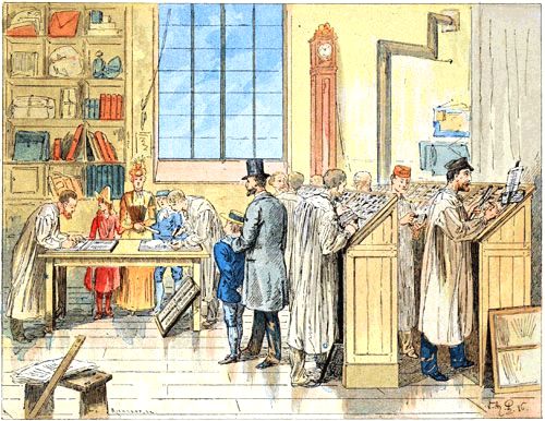 Visite d'une Imprimerie Visite d'une Imprimerie