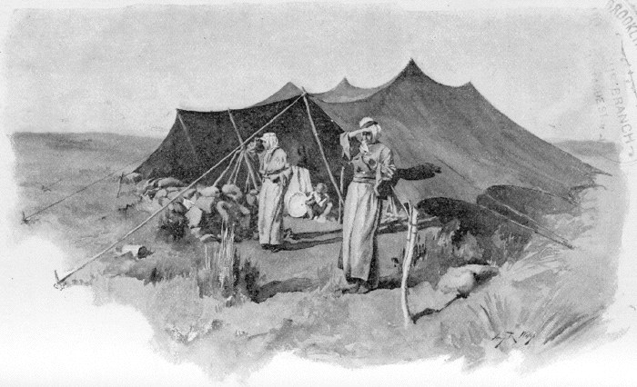 THE KURDISH ENCAMPMENT. THE KURDISH ENCAMPMENT.