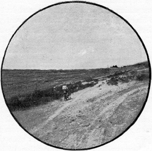 RIDING BY THE GREAT WALL ON THE ROAD TO SU-CHOU. RIDING BY THE GREAT WALL ON THE ROAD TO SU-CHOU.