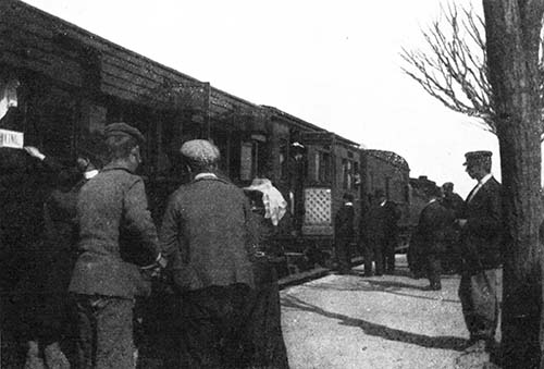 EACH COMPARTMENT SEATS EIGHT. EACH COMPARTMENT SEATS EIGHT.