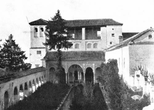 THE SUMMER RESIDENCE OF THE MOORISH KINGS. THE SUMMER RESIDENCE OF THE MOORISH KINGS.