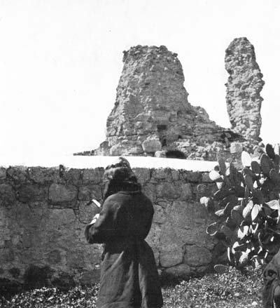 THE RUINS OF THE HOME OF MARY AND MARTHA. THE RUINS OF THE HOME OF MARY AND MARTHA.