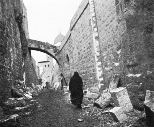 THE OLD STREET OF SORROW LIES BURIED TWENTY FEET BELOW. THE OLD STREET OF SORROW LIES BURIED TWENTY FEET BELOW.