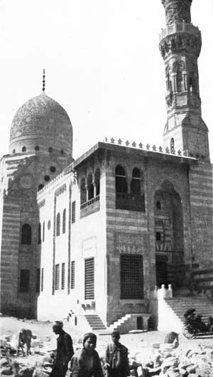 THE TOMB MOSQUE OF THE KHALIF KAIT BEY WAS THE FINEST. THE TOMB MOSQUE OF THE KHALIF KAIT BEY WAS THE FINEST.