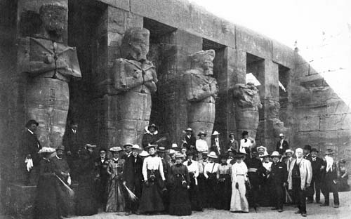 WITHIN THE TEMPLE OF AMMON AT KARNAK. WITHIN THE TEMPLE OF AMMON AT KARNAK.