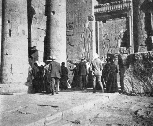 ENTERED THE GRAND HALL OF COLUMNS. ENTERED THE GRAND HALL OF COLUMNS.