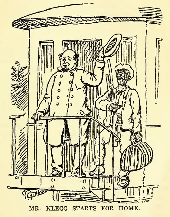 Klegg Starts Home. 45