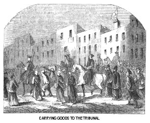 Carrying goods to the Tribunal Carrying goods to the Tribunal