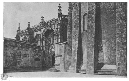 CONVENTO DE THOMAR—Fachada da Egreja CONVENTO DE THOMAR—Fachada da Egreja