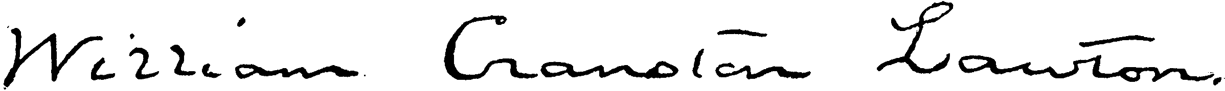 William Cranston Lawton William Cranston Lawton