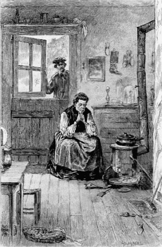 "This Individual Was Seated by the Stove" Original Etching by Adrian Marcel