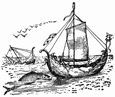 Fig. 136.—Wolf Strangle Leaps Upon Scaly's Back. Fig. 136.—Wolf Strangle Leaps Upon Scaly's Back.