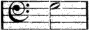 Bass clef G