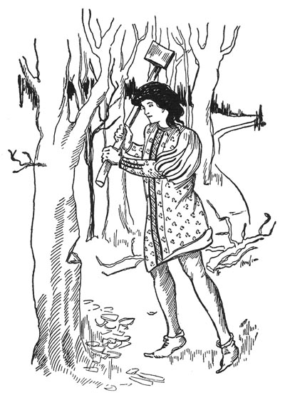 SET HIM TO DRAW WATER, HEW WOOD. SET HIM TO DRAW WATER, HEW WOOD.